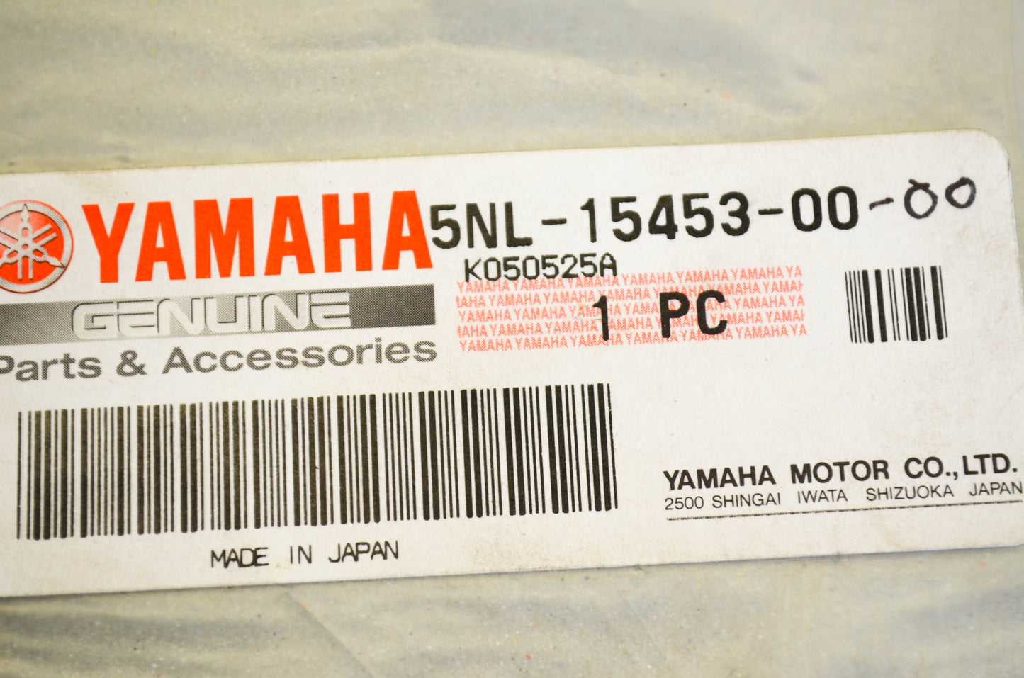 New OEM Yamaha 5NL-15453-00 Gasket NOS