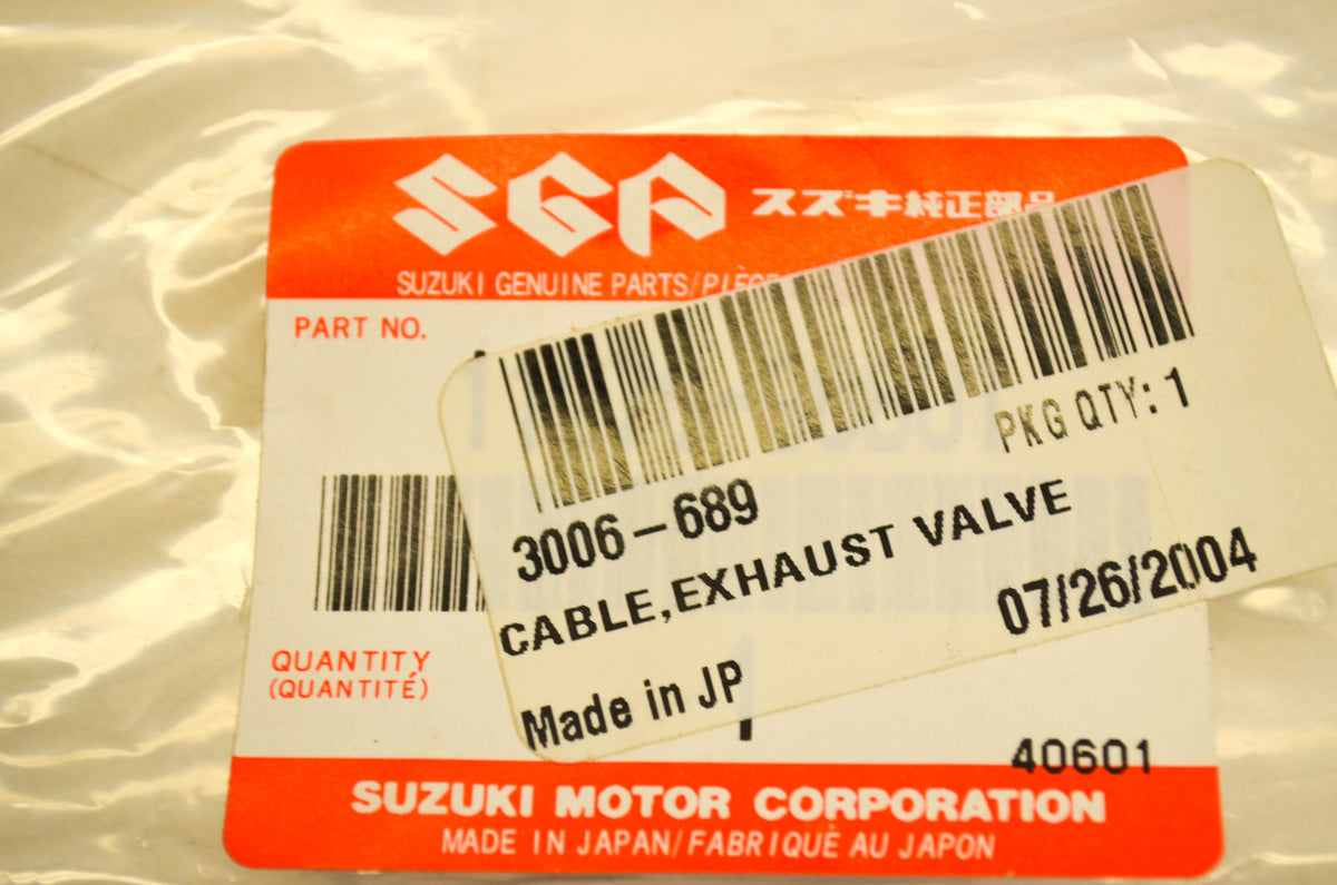 New OEM Arctic Cat 3006-689 Exhaust Valve Cable NOS