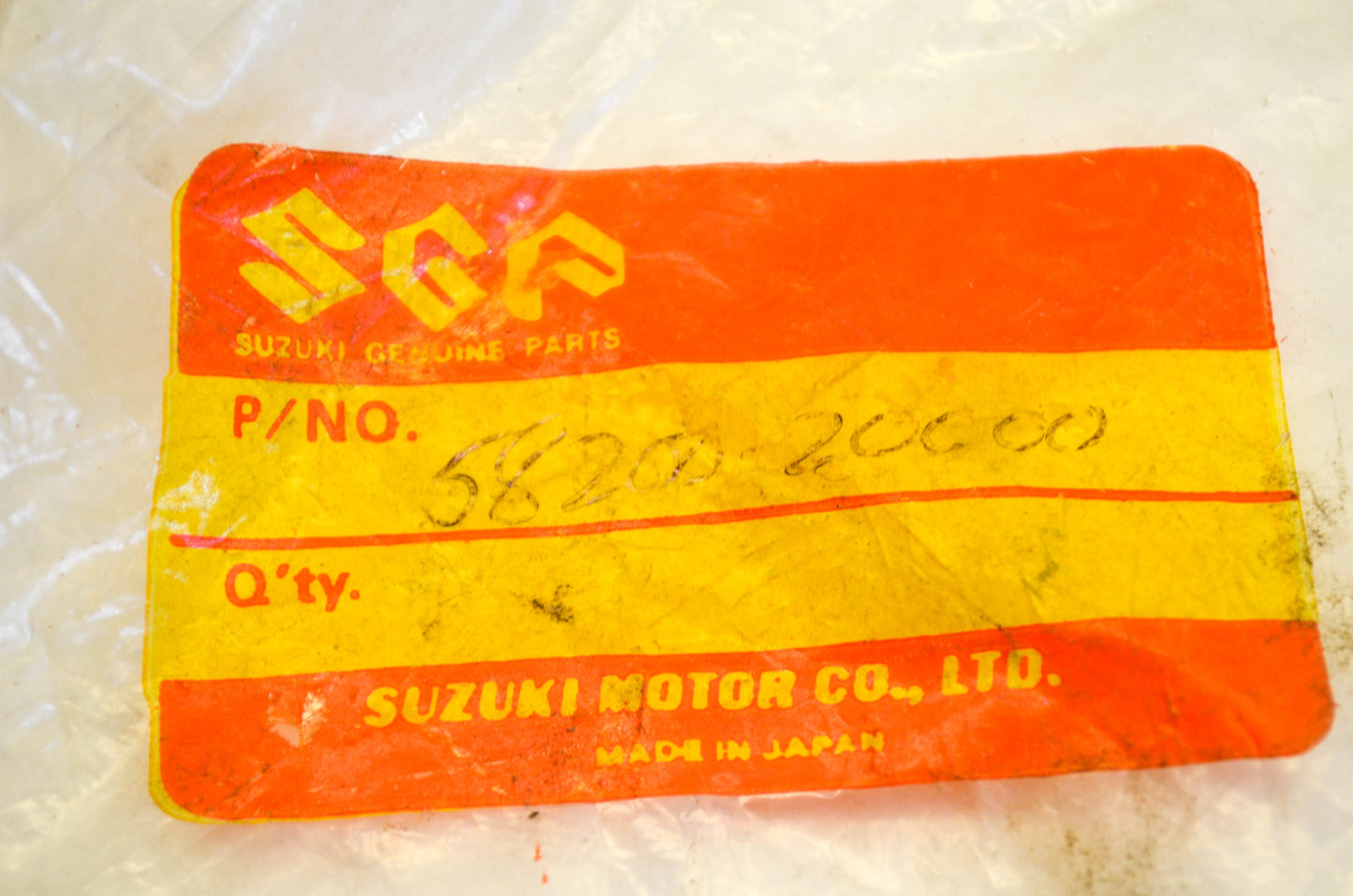 New OEM Suzuki 58200-20000 Clutch Cable NOS