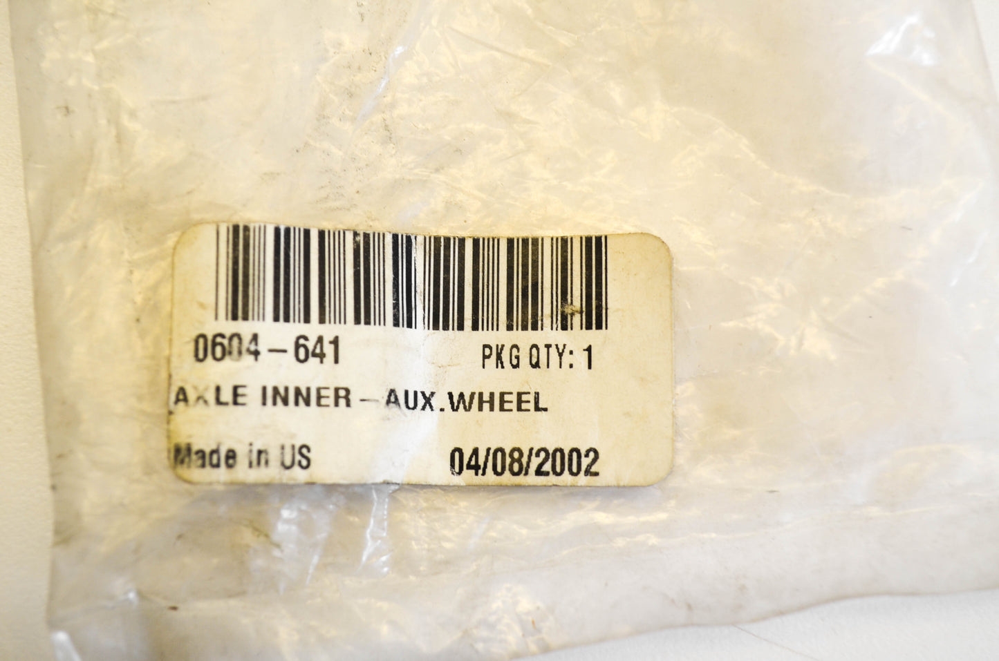 New OEM Arctic Cat 0604-641 Inner Axle Aux Wheel NOS