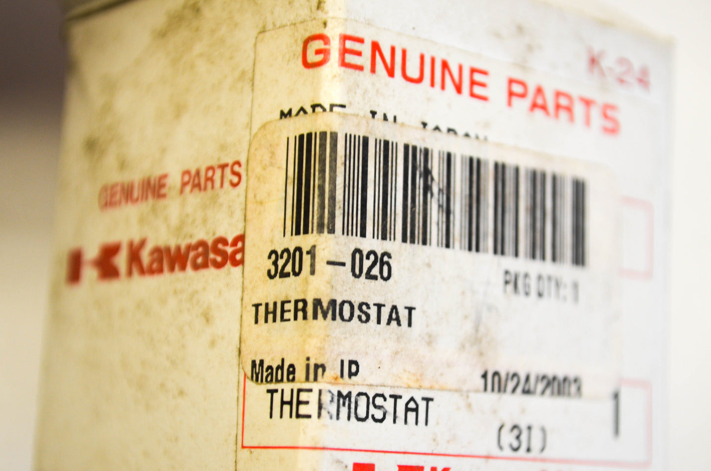 New OEM Kawasaki 3201-026 Thermostat NOS