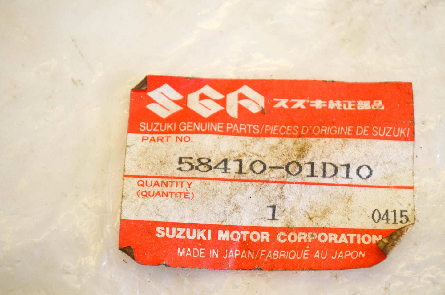 New OEM Suzuki 58410-01D10 Choke Cable NOS