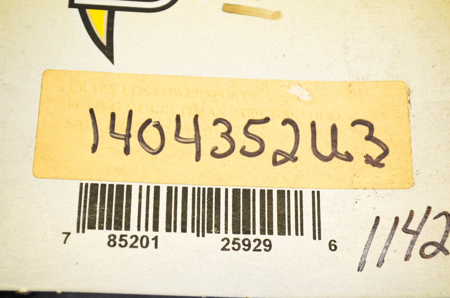 Carlisle Ultimax 3 1404352u3 Belt NOS