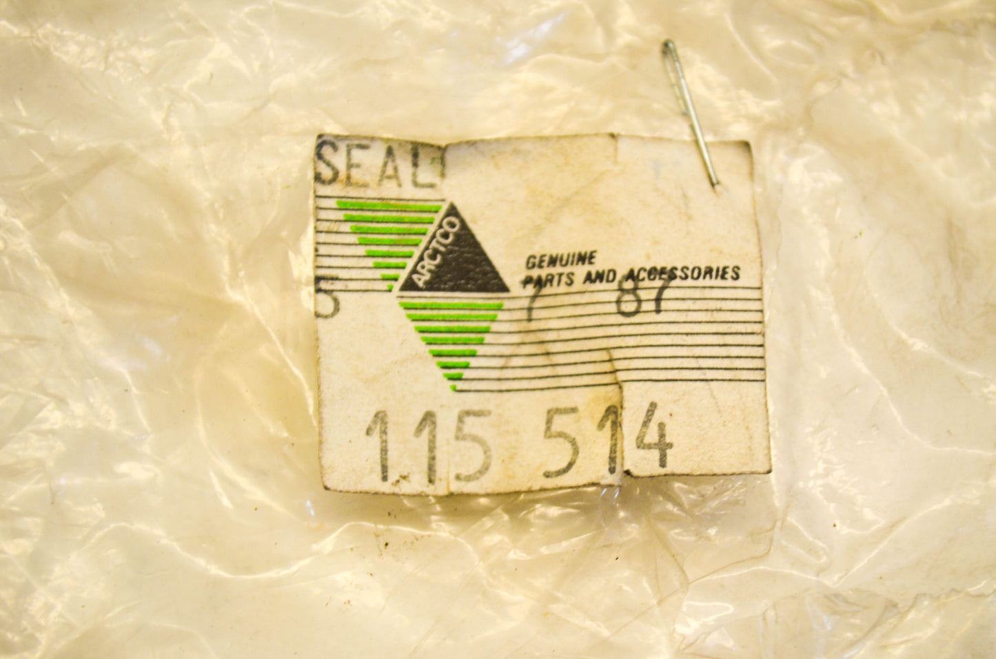 New OEM Arctic Cat 0115-514 Gas Cap Seal NOS