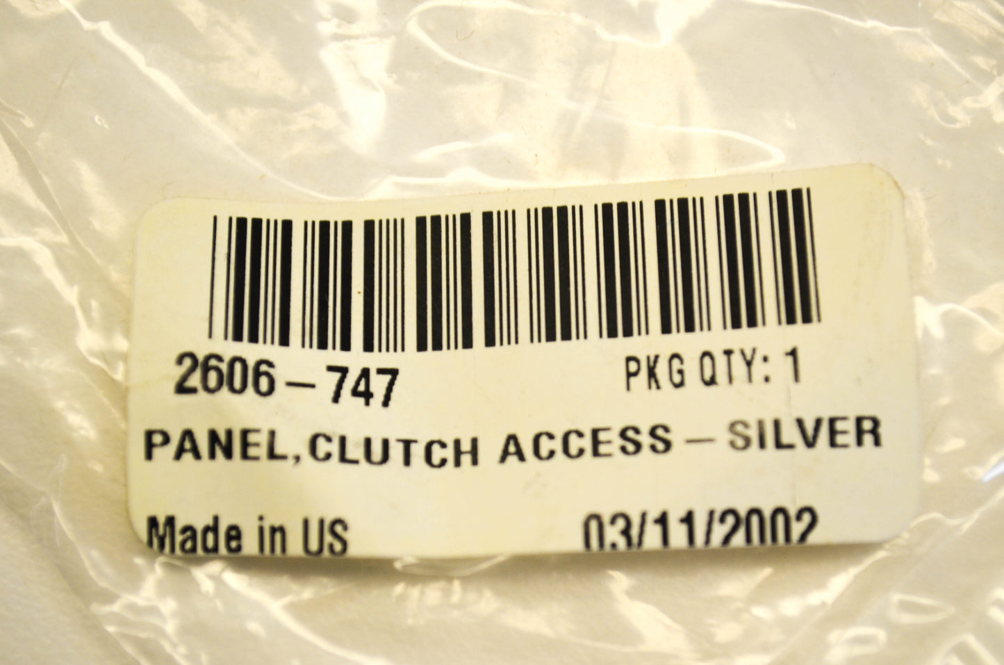 New OEM Arctic Cat 2606-747 Clutch Access Panel NOS