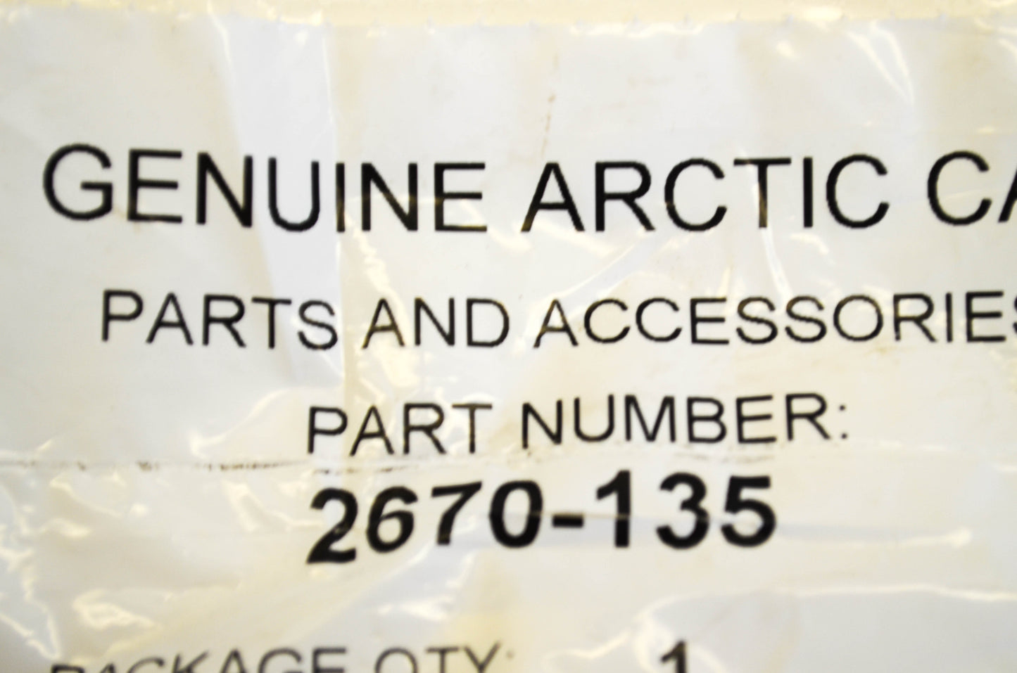 New OEM Arctic Cat 2670-135 Oil Cap O-Ring NOS