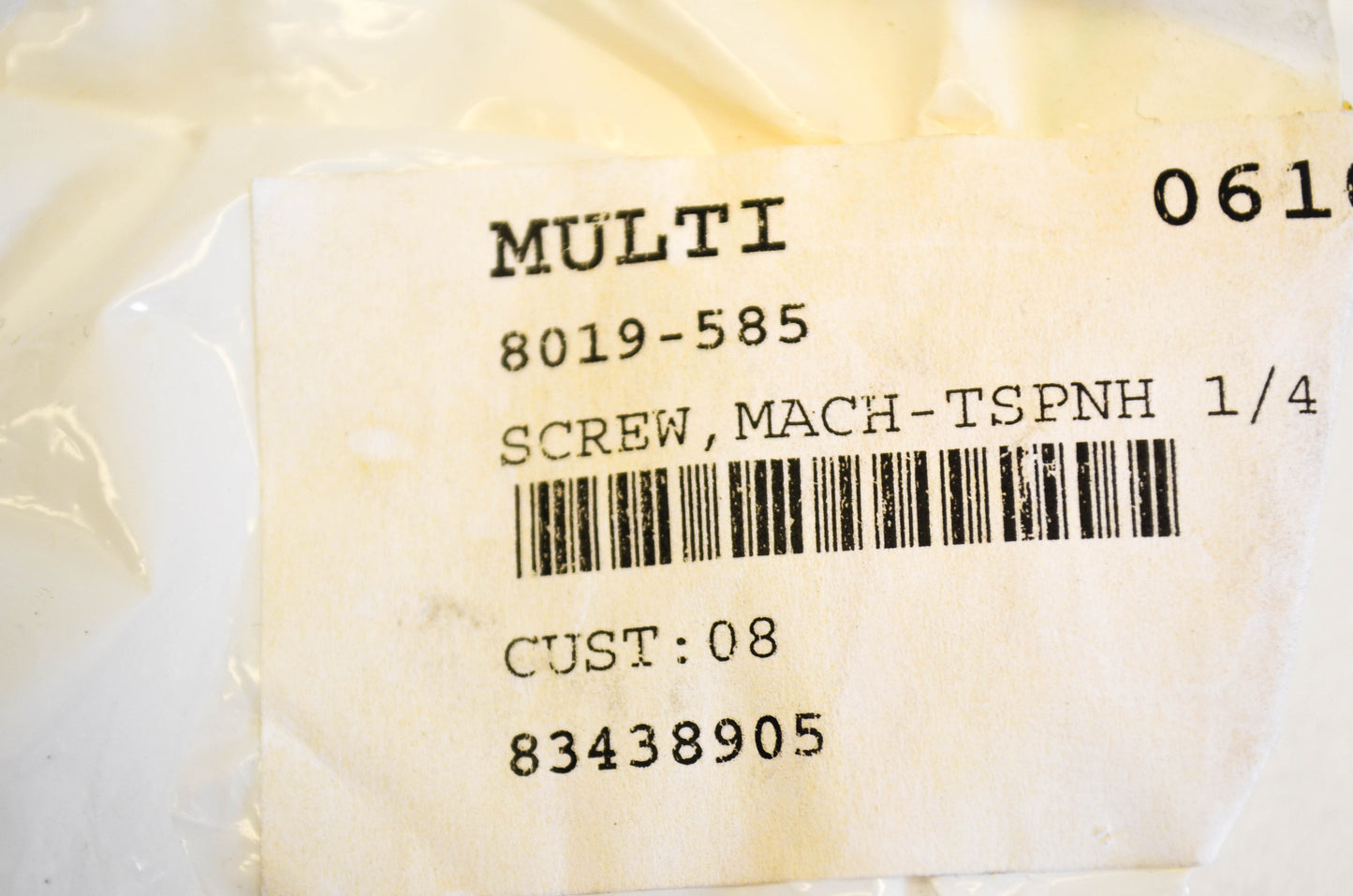 New OEM Arctic Cat 8019-585 Screws Qty 5 NOS