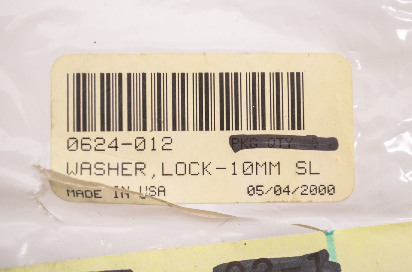 OEM Arctic Cat 0624-012 Lock Washer NOS