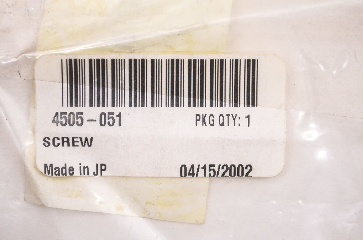 New OEM Arctic Cat 4505-051 Screw NOS