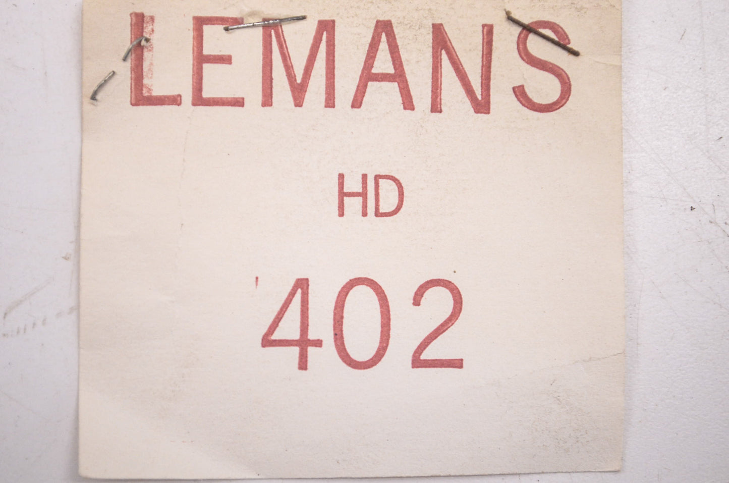 Lemans 402 Diaphragm And Gasket Set NOS