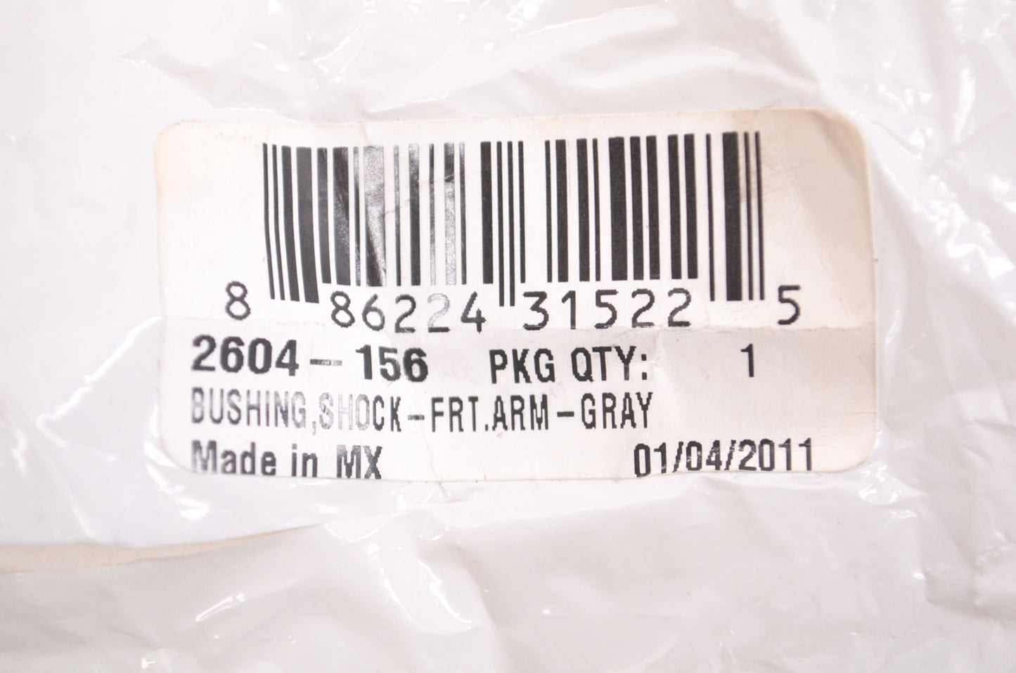 New OEM Arctic Cat 2604-156 Shock Bushing Front Arm Gray NOS