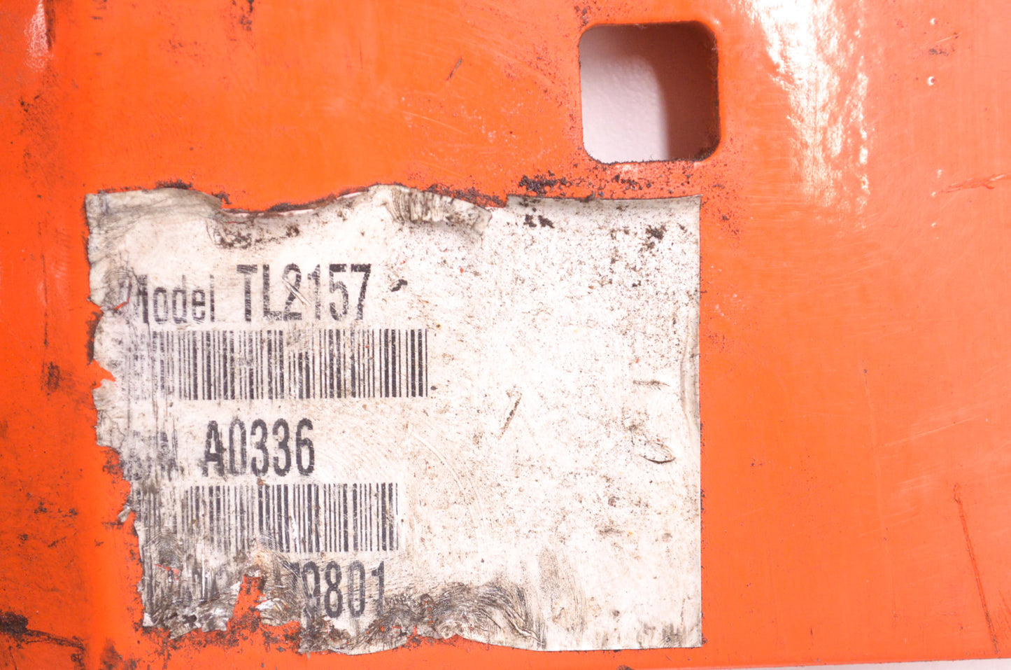 Kubota TL2157 Cutting Edge 56-5/8" NOS