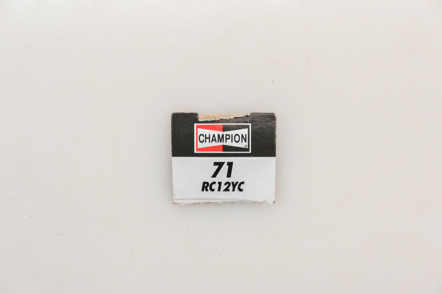 Champion 71, RC12YC Spark Plugs Qty 2 NOS