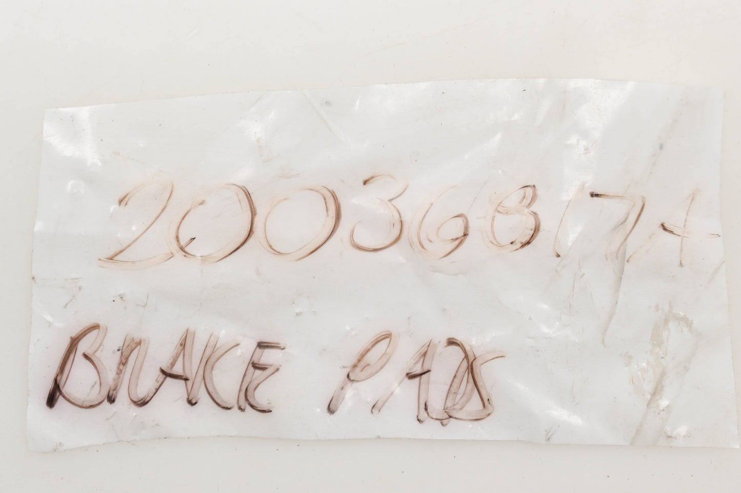 Aftermarket 20036817A 2-1/2" x 1-7/8" x 5/16" Brake Pads Qty 2 NOS