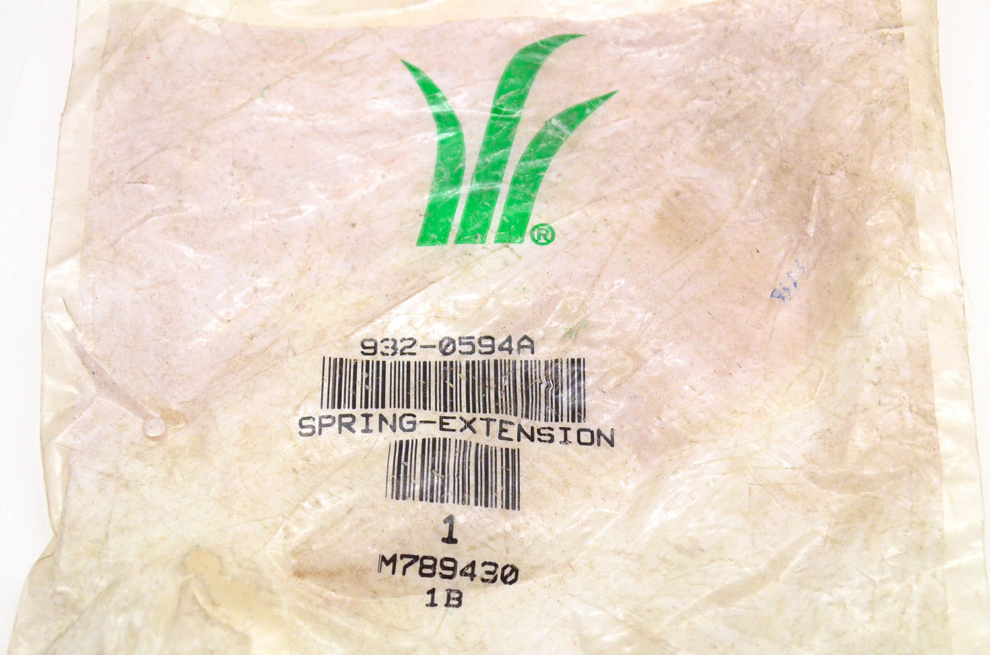 MTD 932-0594A Extension Spring NOS