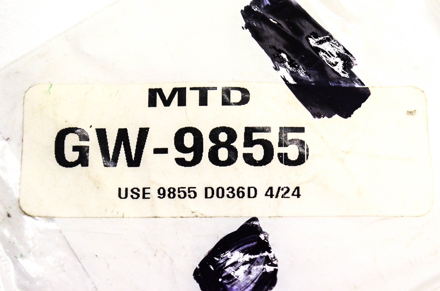 MTD GW-9855, 9855 D036D 4/24 Screw NOS