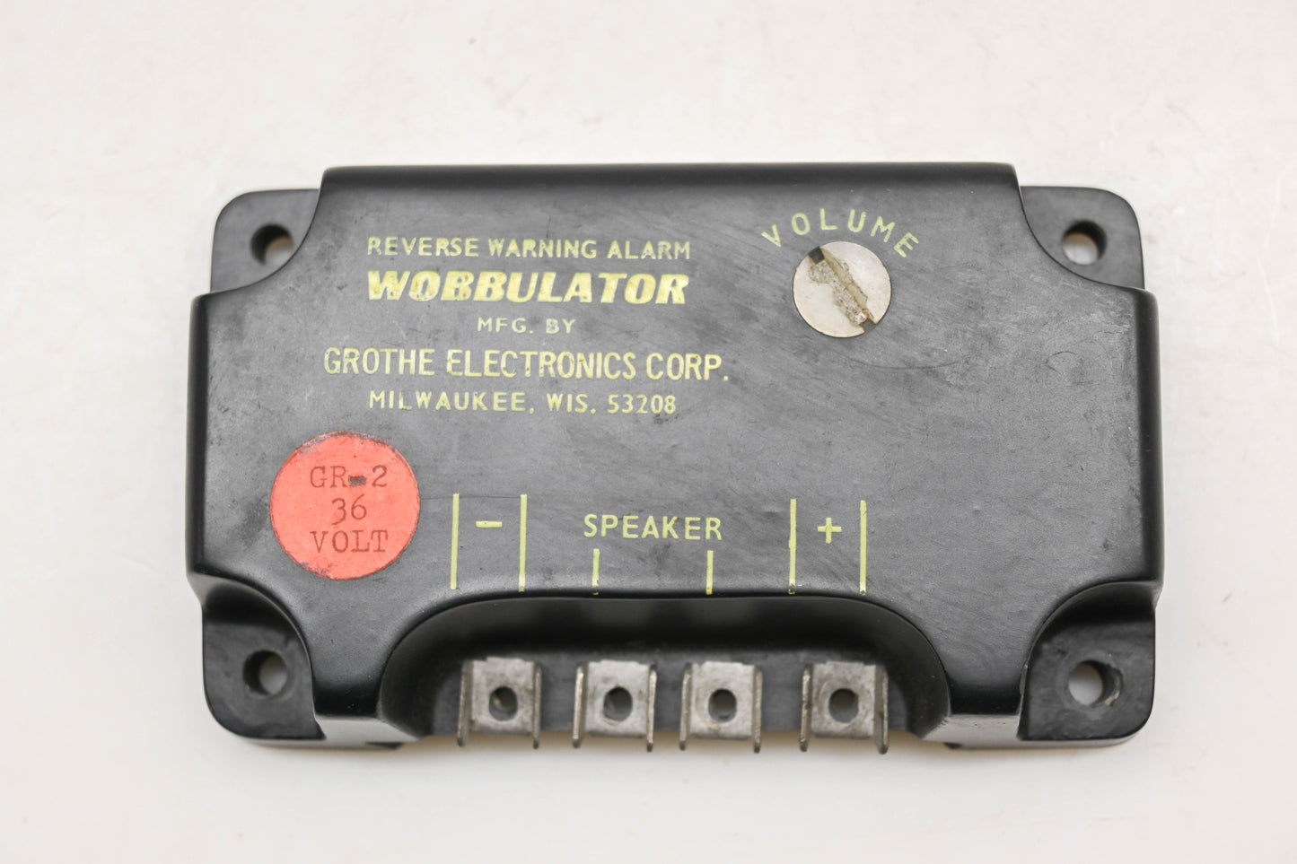 Grothe Electronics GR-2 36V Reverse Warning Alarm Wobbulator