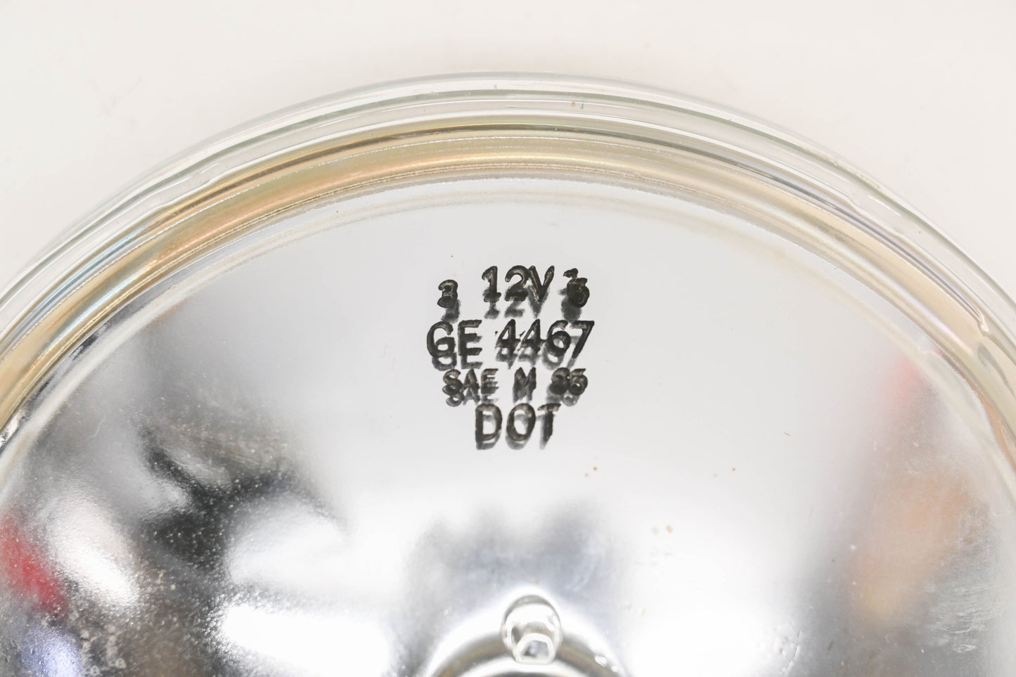 General Electric GE 4467, 4467, SAE M 86 DOT 12V Sealed Beam Headlight NOS