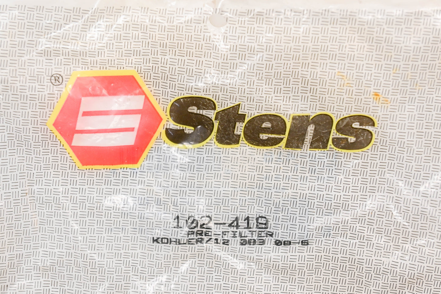 Stens 102-418, 12 083 08-S Kohler Pre-Filters Qty 2 NOS