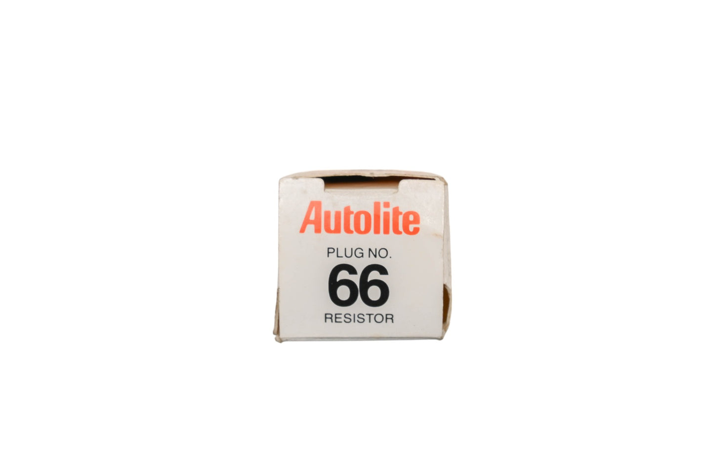 Autolite 66 Resistor Spark Plugs Qty 3 NOS