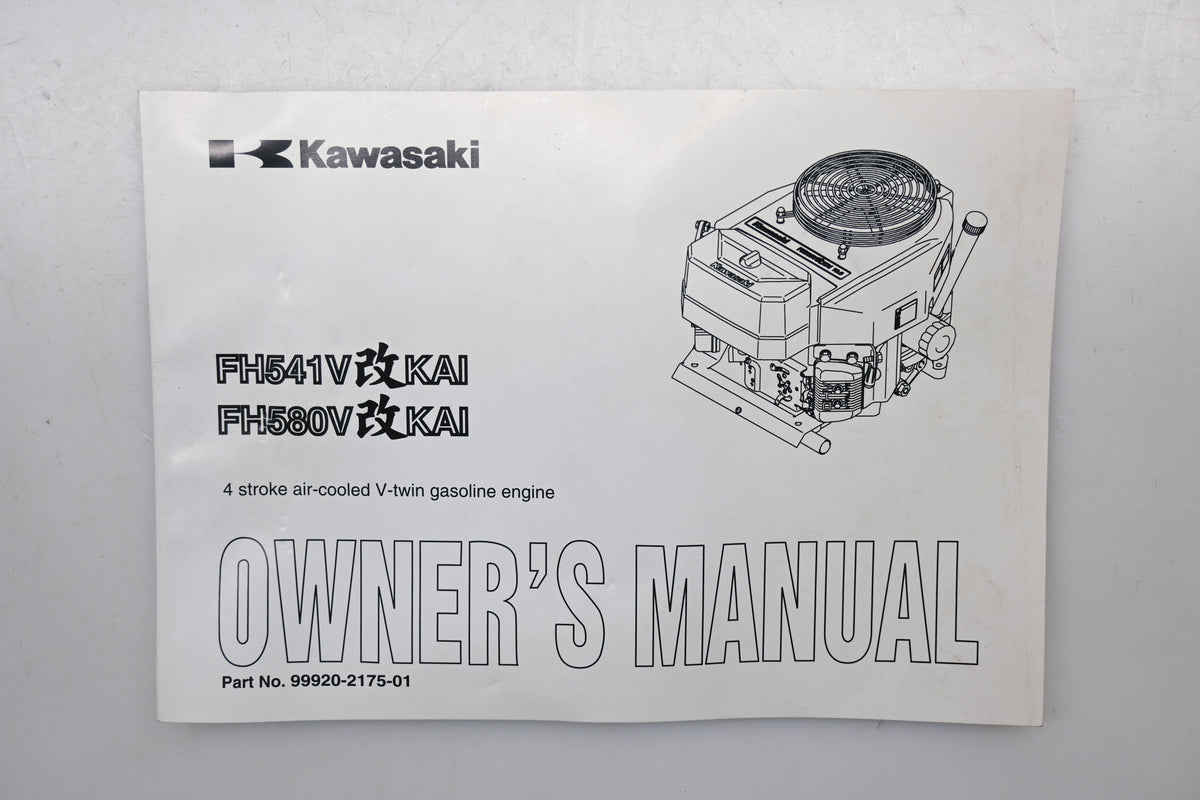 New OEM Kawasaki 99920-2175-01 Owners Manual NOS