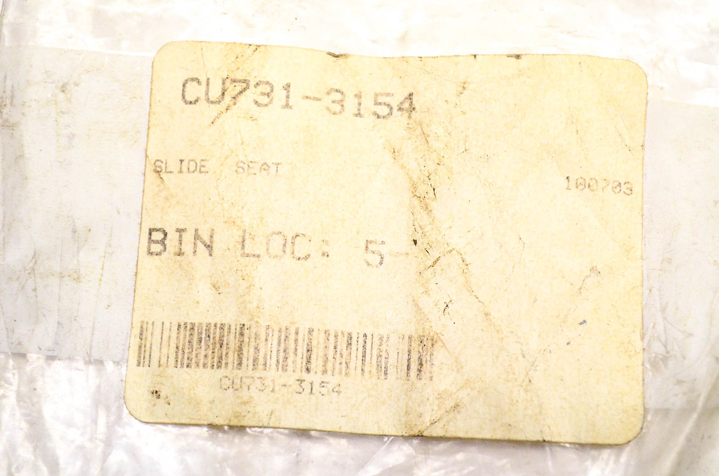 MTD 731-3154 Seat Slide NOS