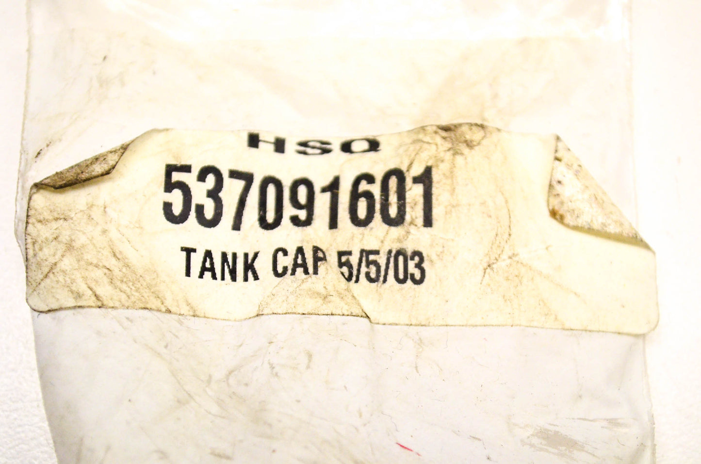 New OEM Husqvarna 537 09 16-01, 537091601 Tank Cap Assembly NOS