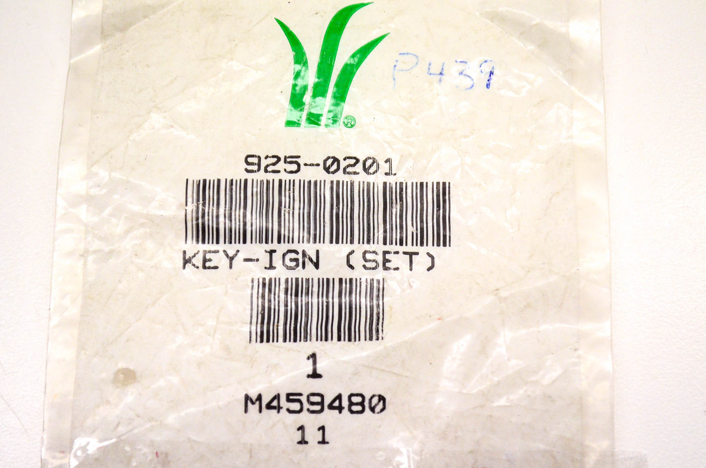 MTD 925-0201 Ignition Key Kit NOS