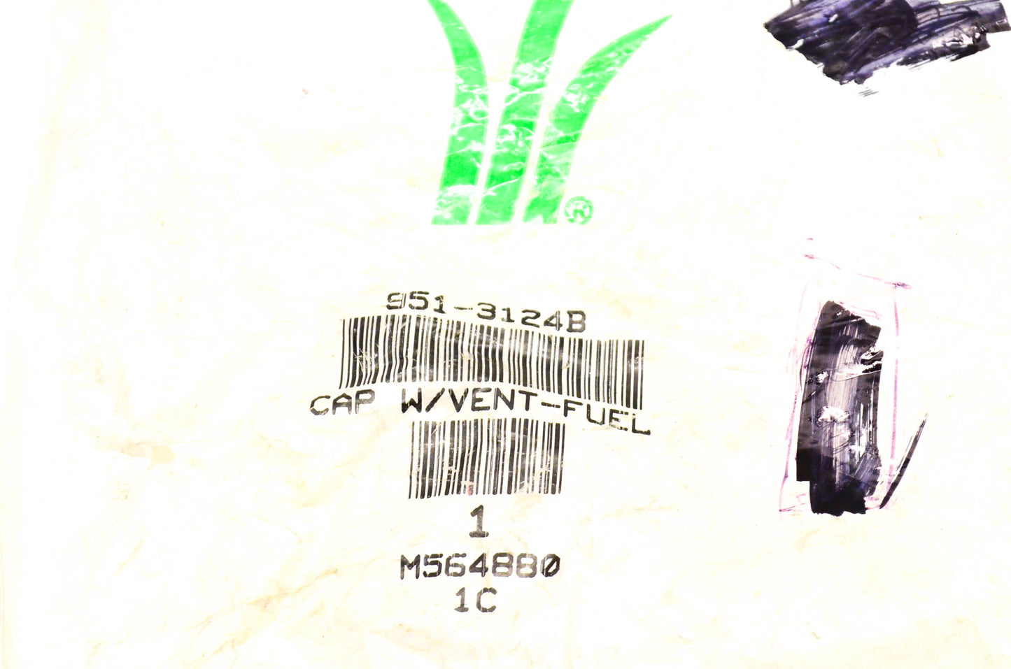 MTD 951-3124B Vented Fuel Cap NOS