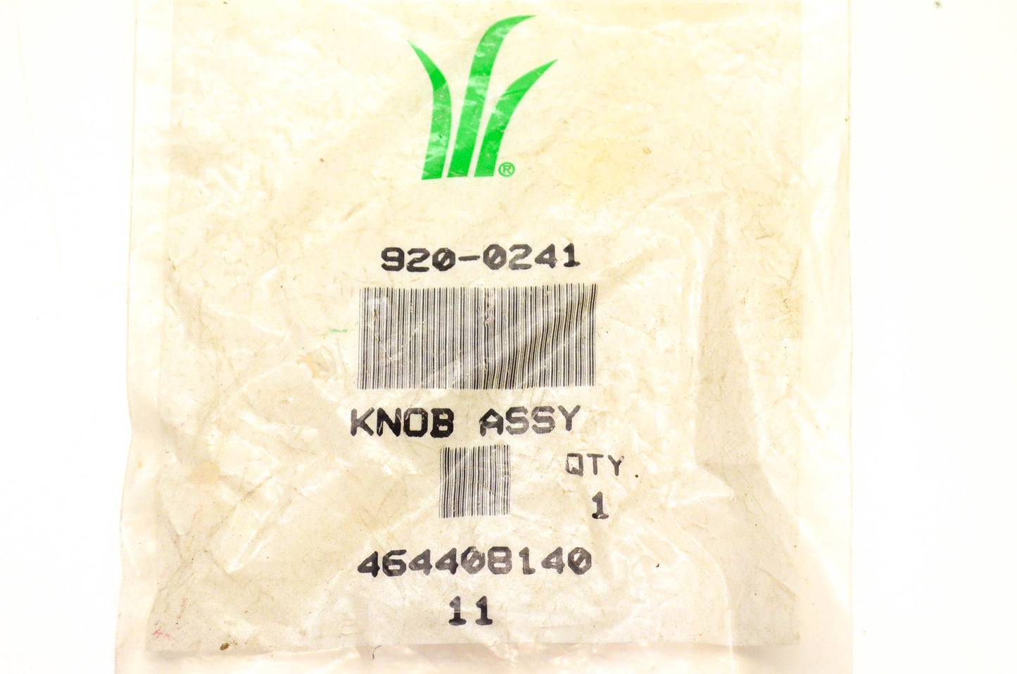 MTD 920-0241 Knob Assembly NOS