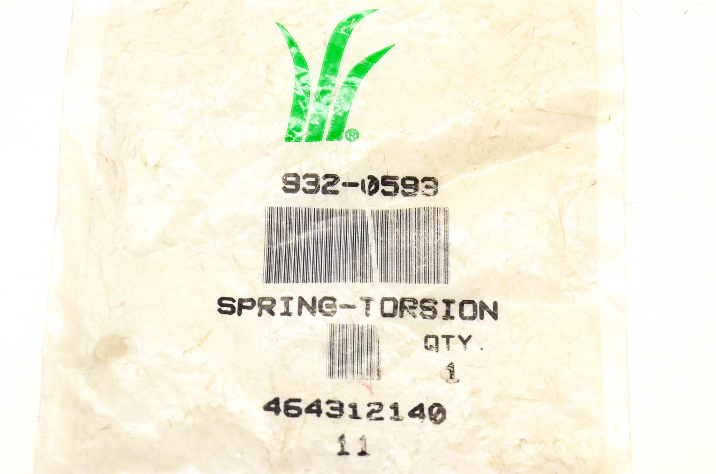 MTD 932-0593 Torsion Spring NOS