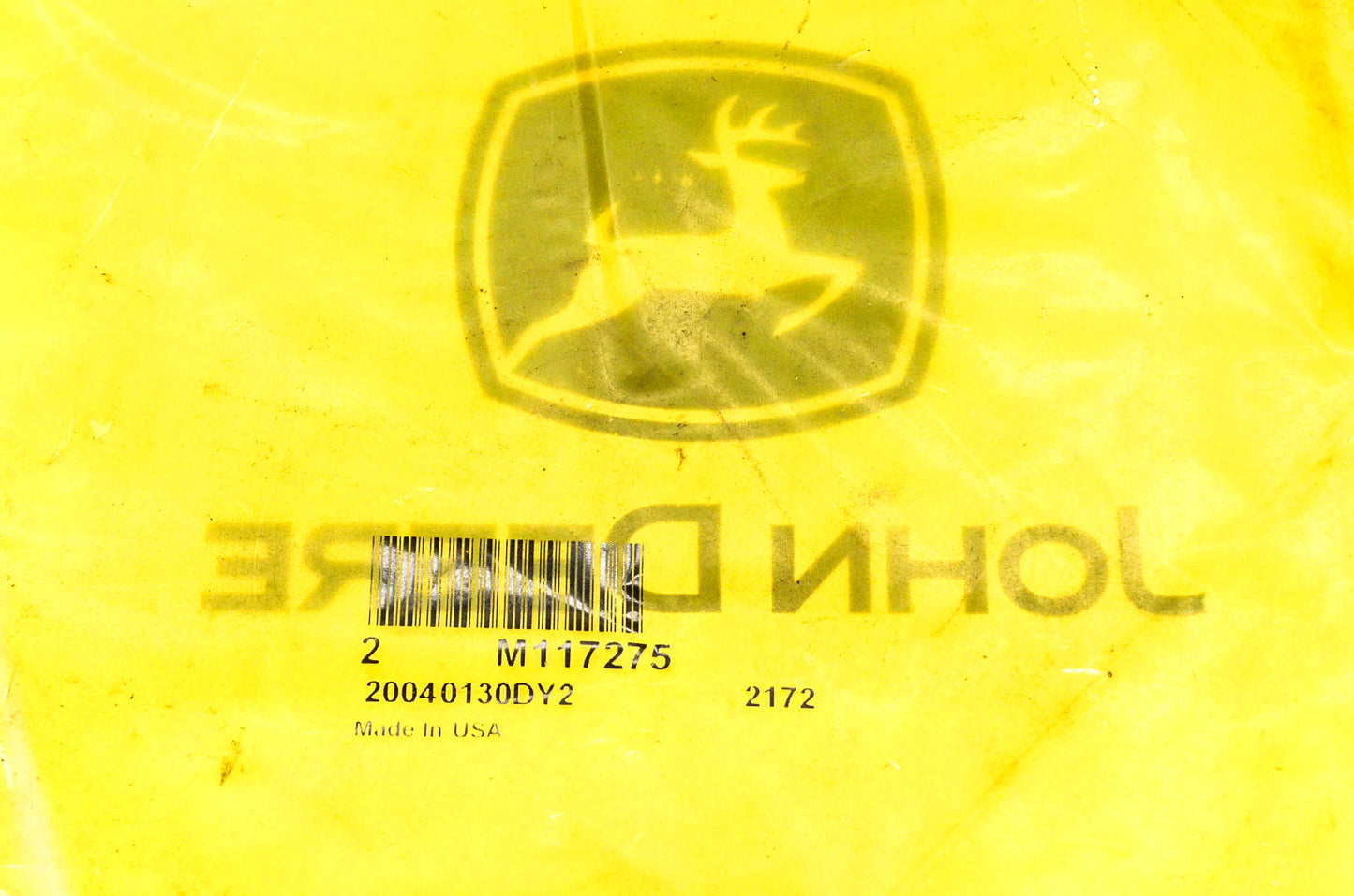 New OEM John Deere M117275, 20040130DY2 Tail Light Insert Kit NOS