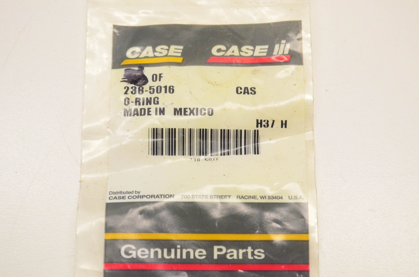 Case 238-5016 O-ring NOS
