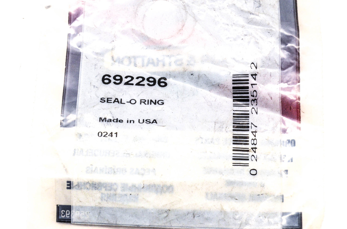 New OEM Briggs & Stratton 692296 O-ring Seal NOS
