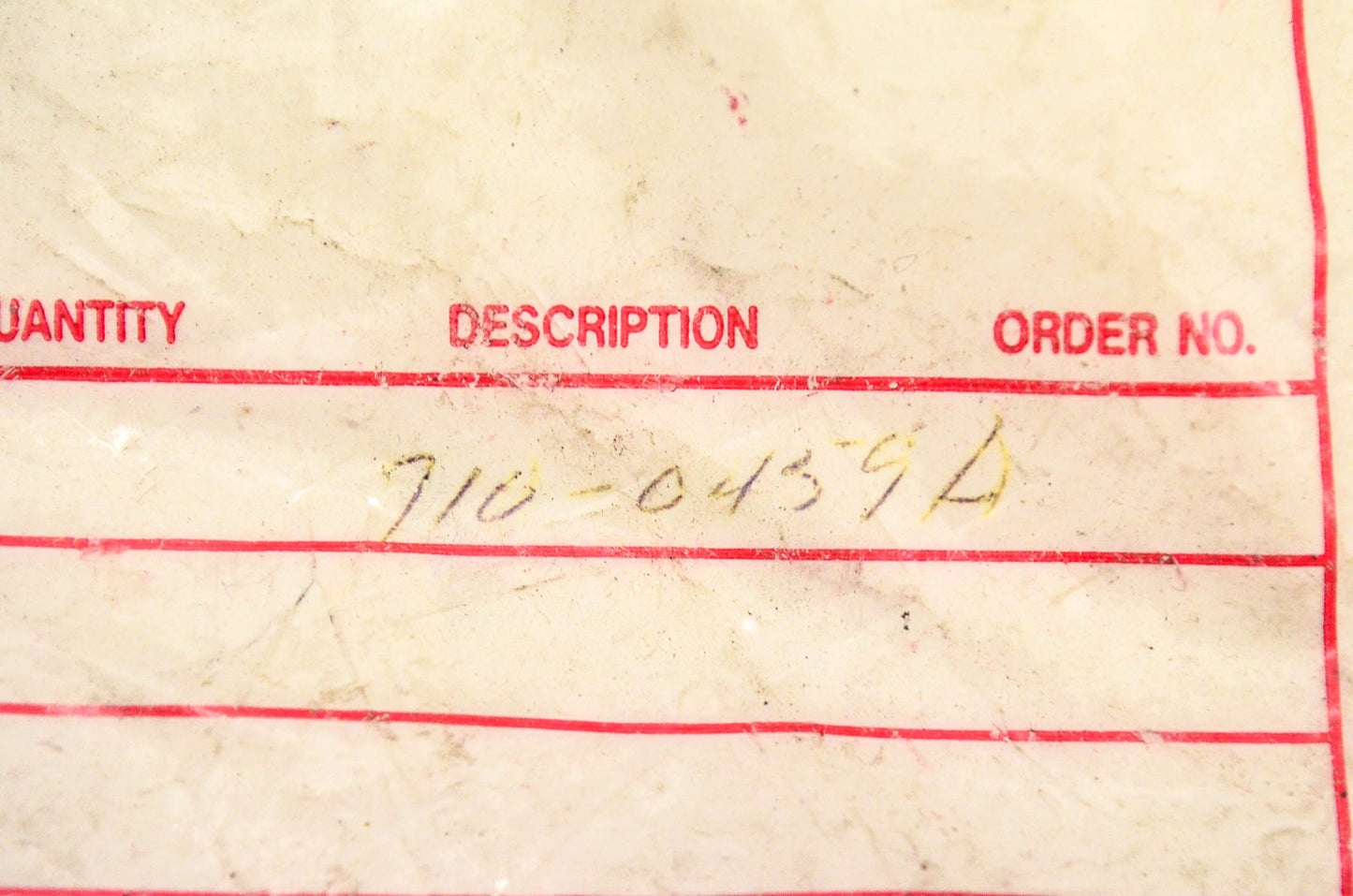 MTD 710-0459A Hex Screw 3/8-24 x 1.50 Gr5 NOS