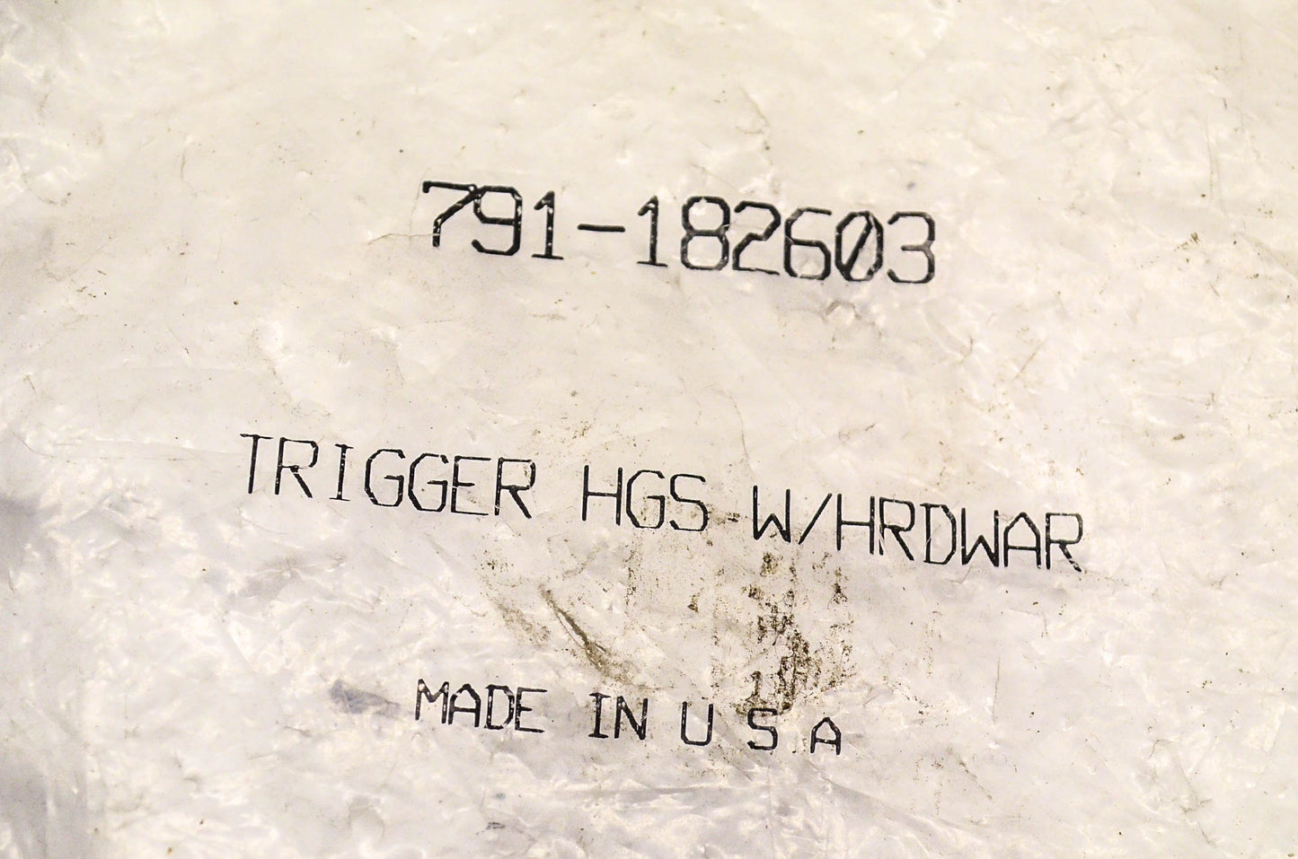 MTD 791-182603 Trigger Housing Kit NOS