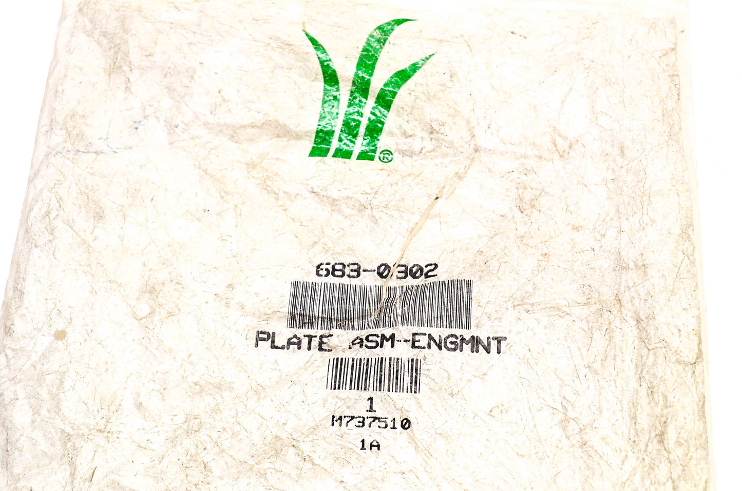 MTD 683-0302 Engagement Plate Assembly NOS