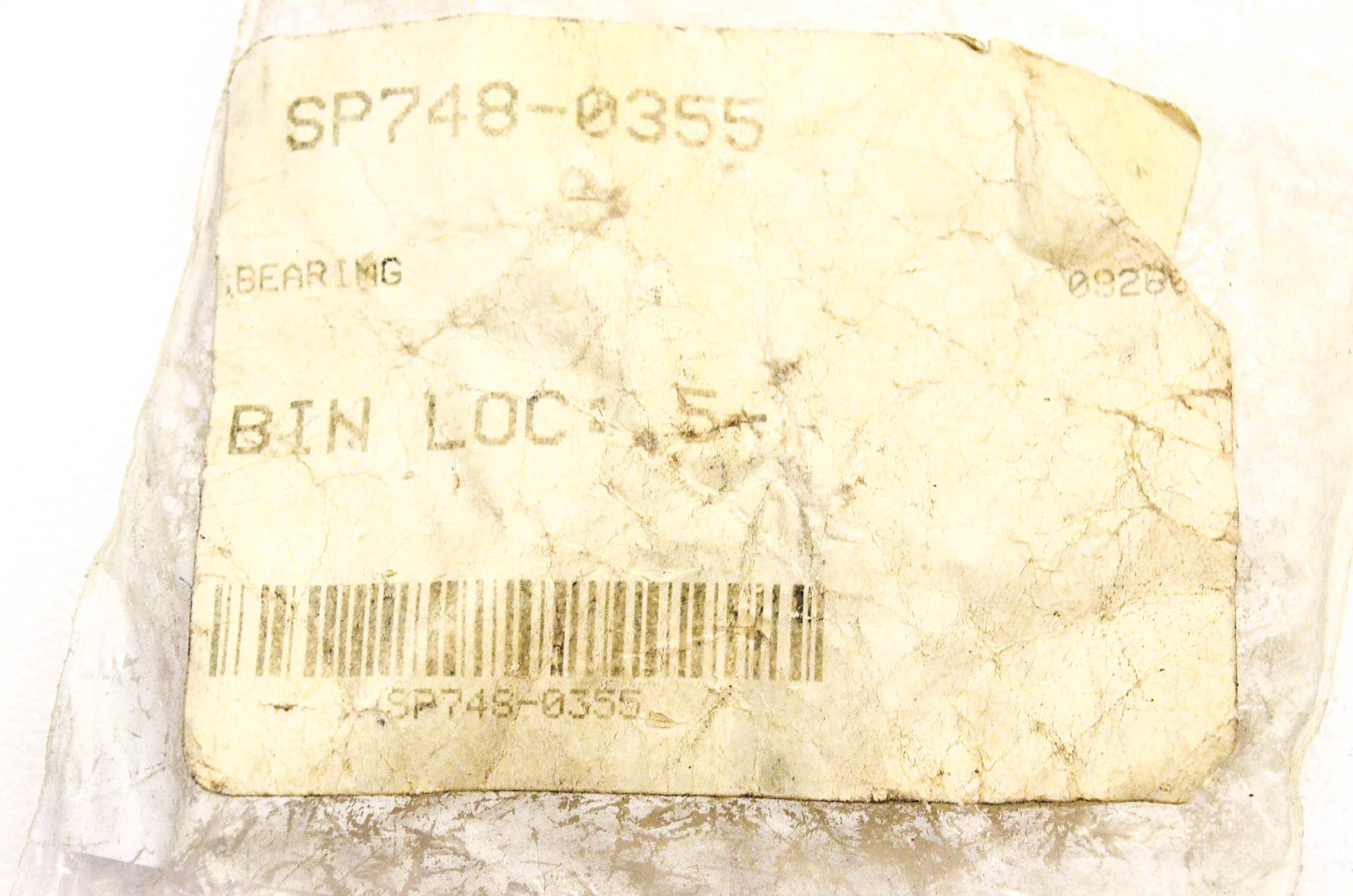 MTD 748-0355 Support Bearing NOS