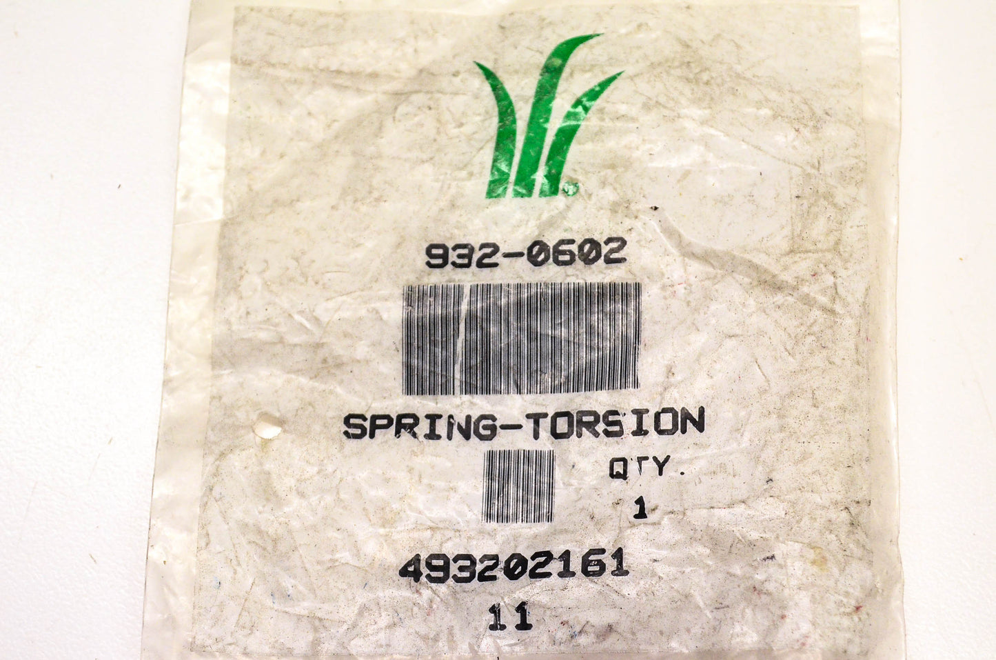 MTD 932-0602, 732-0602A Torsion Spring NOS
