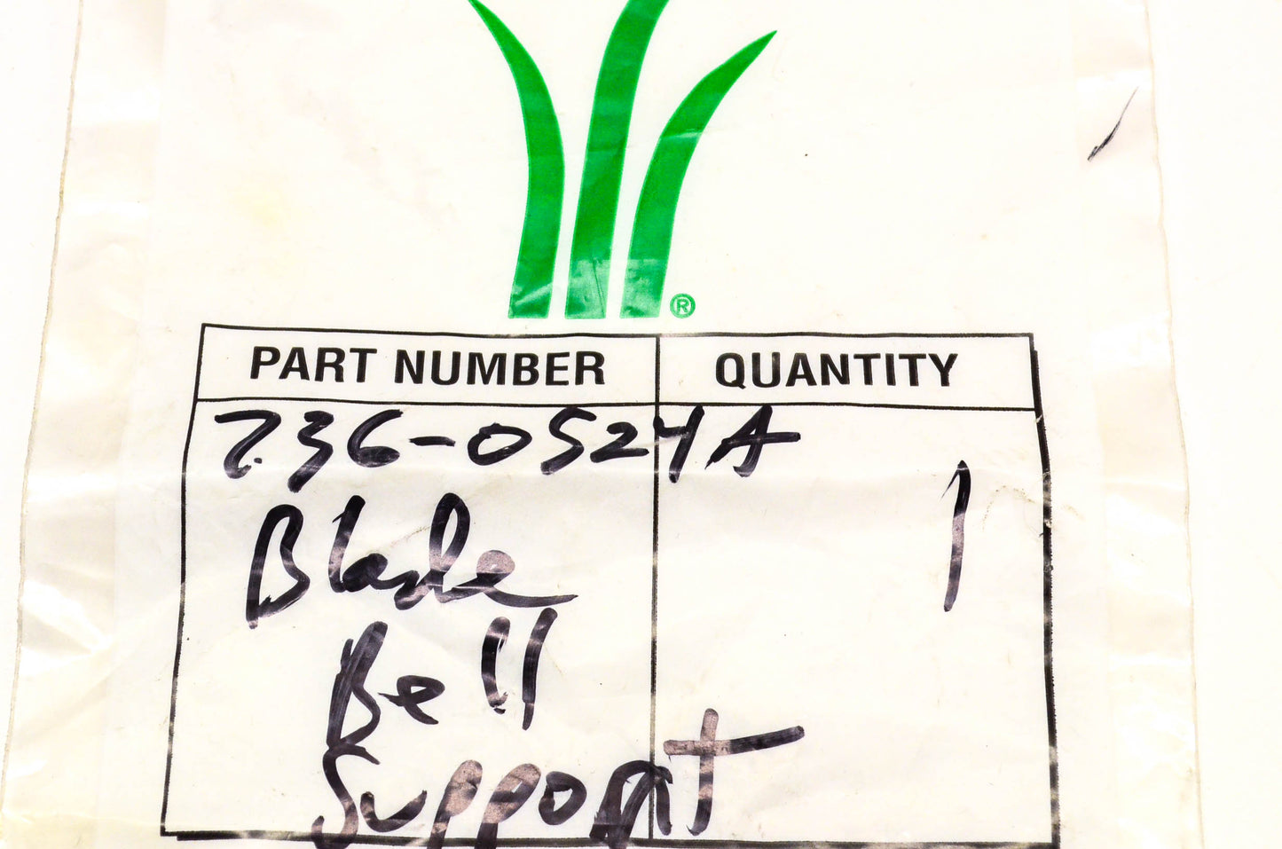 OEM MTD 736-0524A Blade Bell Support