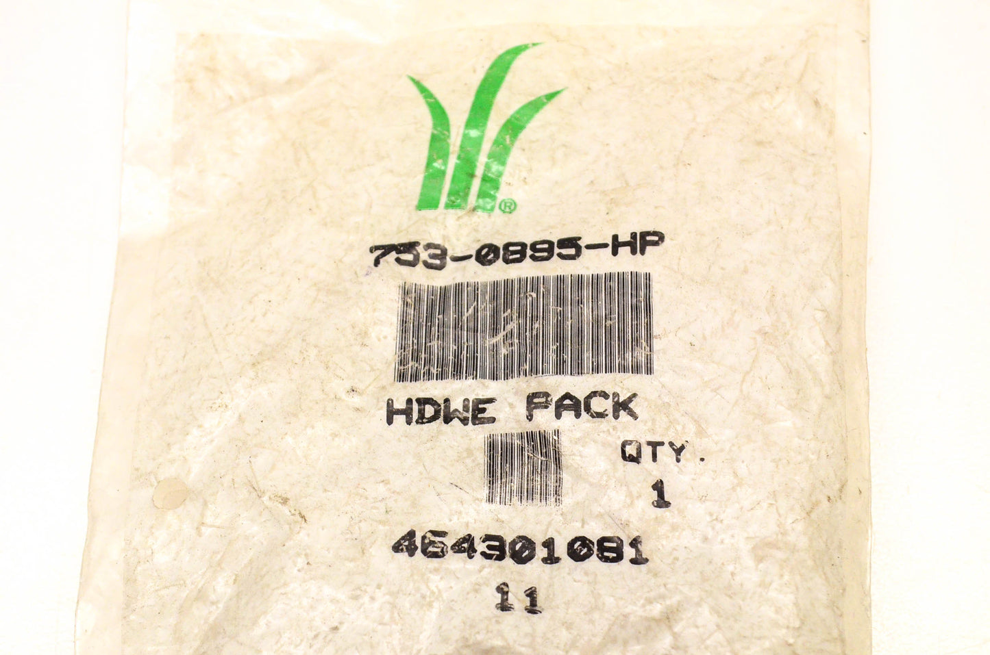 MTD 753-0895-HP Hardware Kit NOS