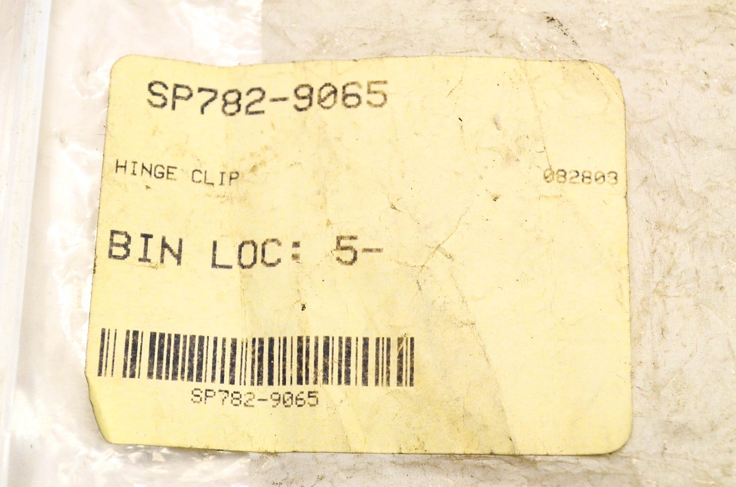 MTD 782-9065 Hinge Clip NOS