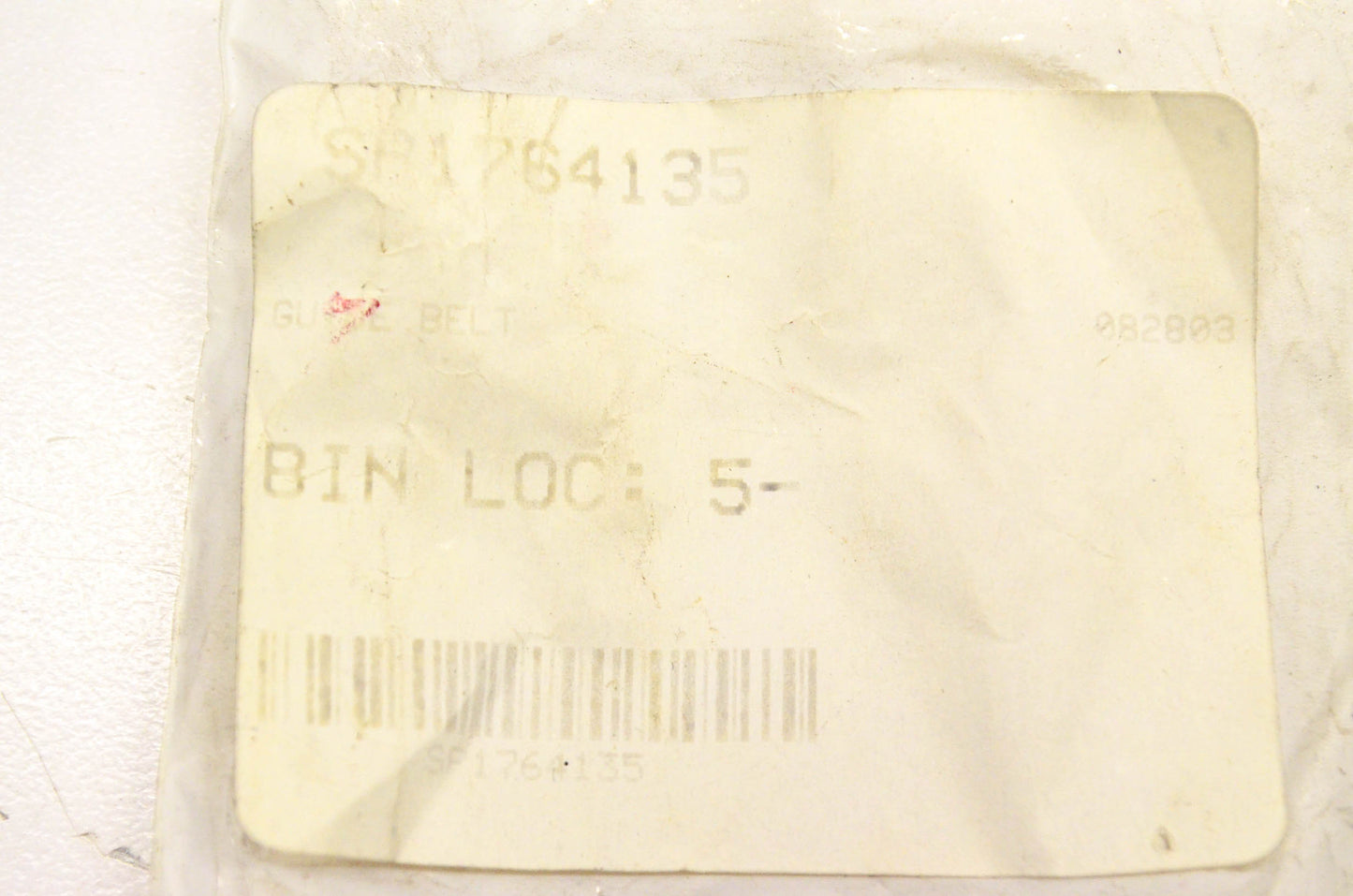 MTD 1764135 Belt Guide NOS