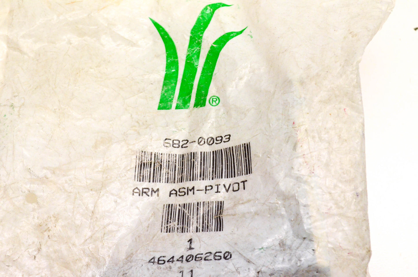 MTD 682-0093 Pivot Arm Assembly NOS