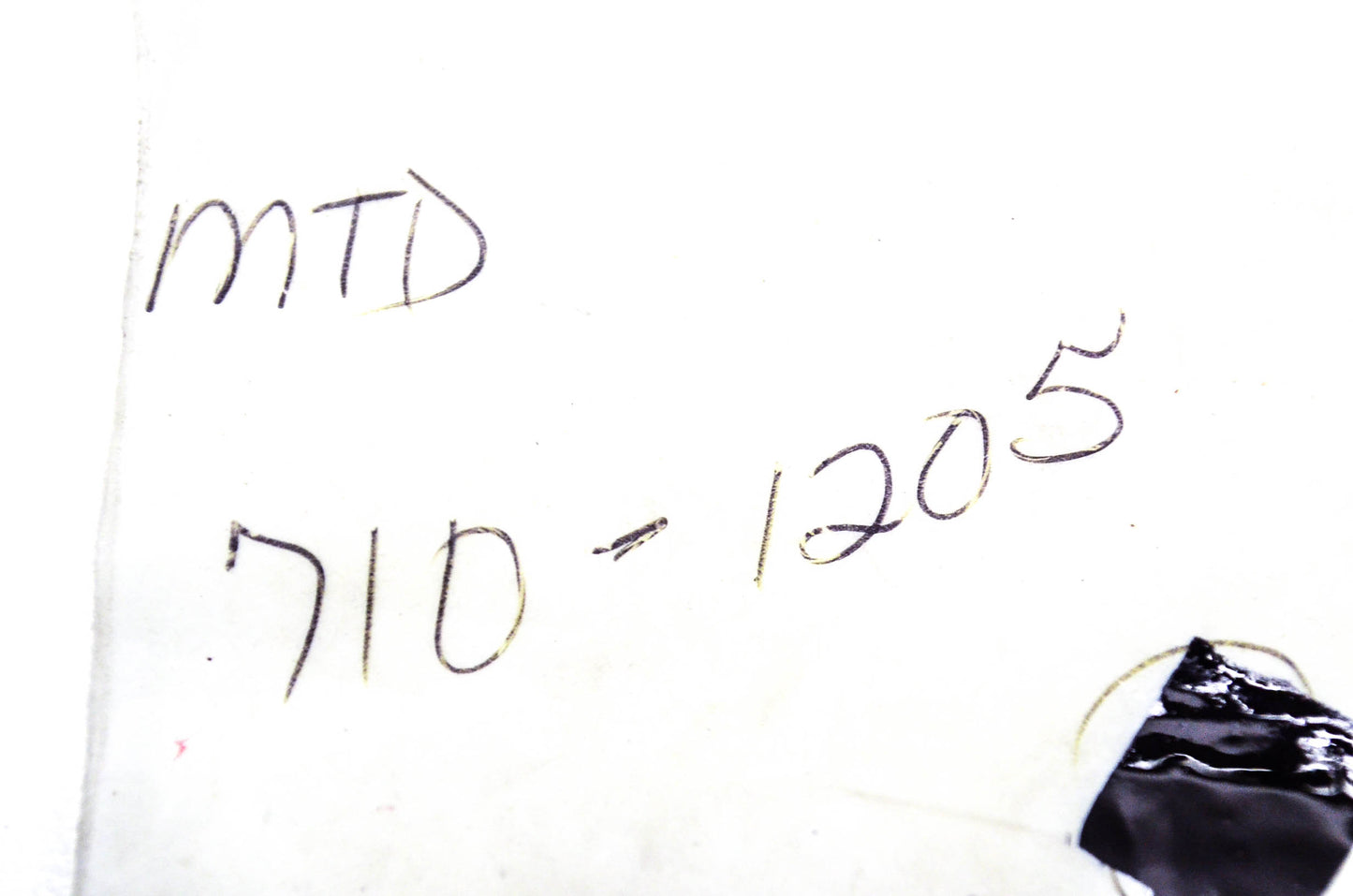 MTD 710-1205 Eyebolt Rope Guide NOS