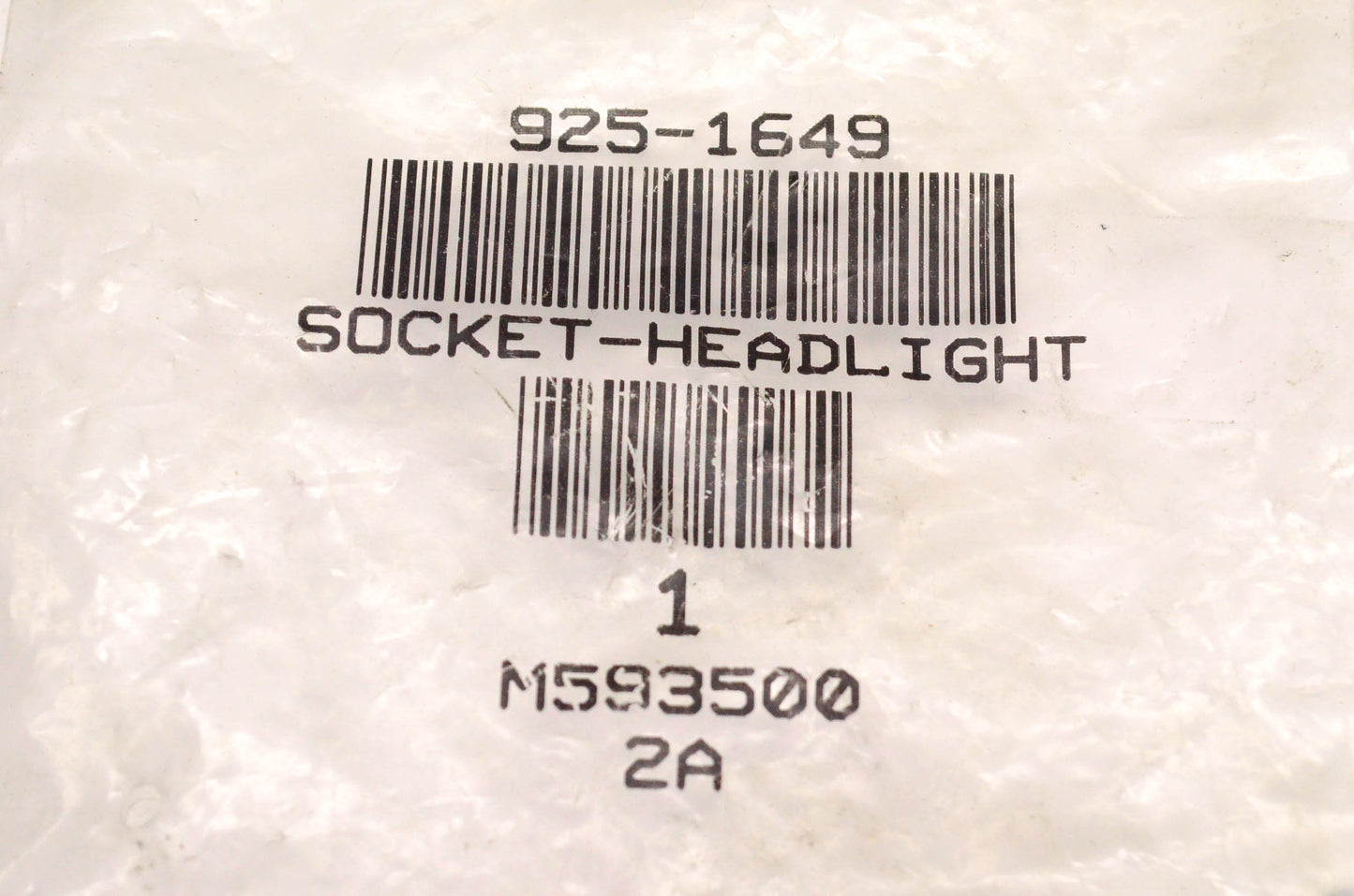 MTD 925-1649 Headlight Socket NOS