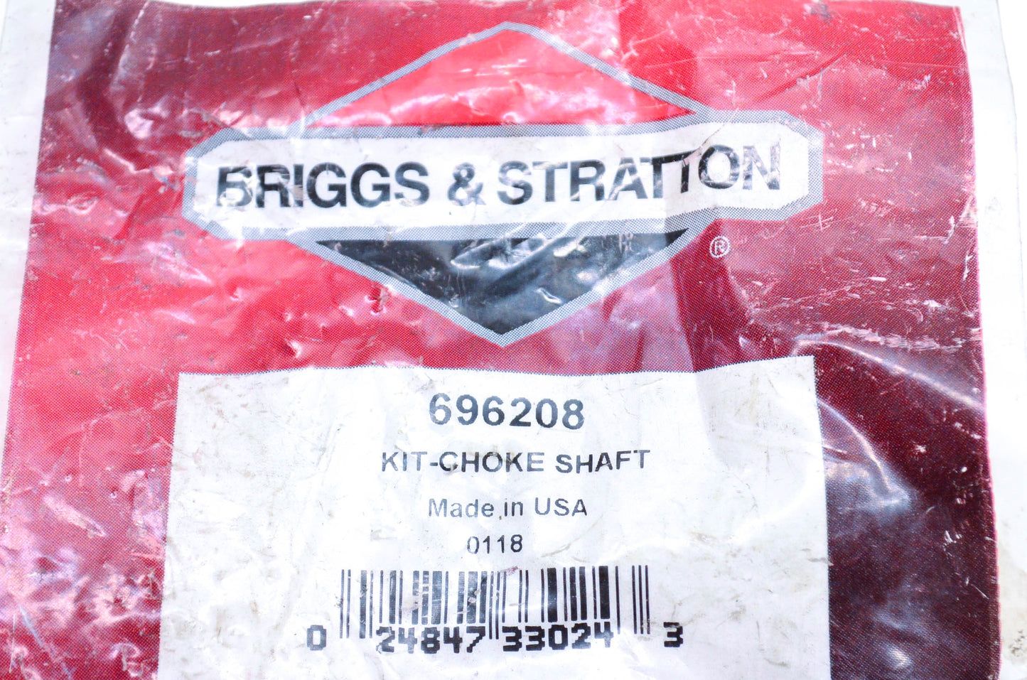New OEM Briggs & Stratton 696208 Choke Shaft Kit NOS