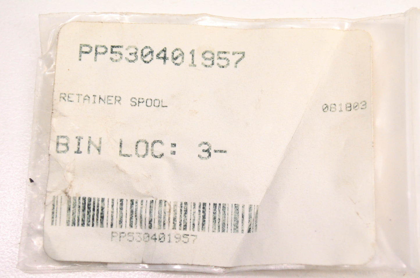 New OEM Husqvarna 530401957 Retainer NOS