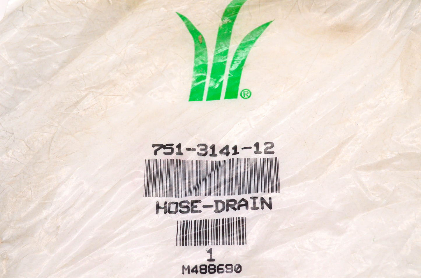 MTD 751-3141-12, 751-3141 Drain Hose 14 Inch NOS