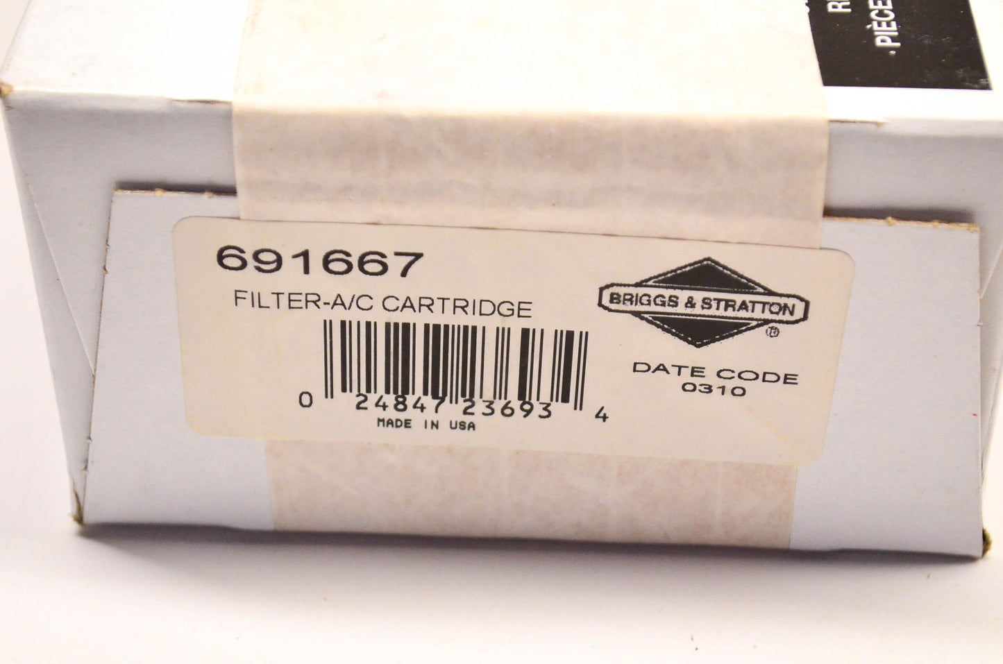 New OEM Briggs & Stratton 691667 Air Filter NOS